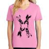 Women's Core Cotton V Neck Tee Thumbnail