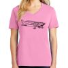 Women's Core Cotton V Neck Tee Thumbnail