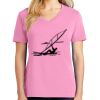 Women's Core Cotton V Neck Tee Thumbnail