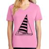 Women's Core Cotton V Neck Tee Thumbnail