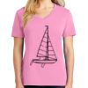 Women's Core Cotton V Neck Tee Thumbnail