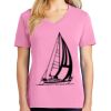 Women's Core Cotton V Neck Tee Thumbnail