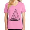 Women's Core Cotton V Neck Tee Thumbnail