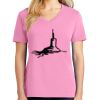 Women's Core Cotton V Neck Tee Thumbnail