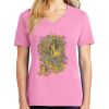 Women's Core Cotton V Neck Tee Thumbnail