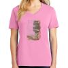 Women's Core Cotton V Neck Tee Thumbnail