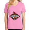 Women's Core Cotton V Neck Tee Thumbnail