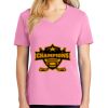 Women's Core Cotton V Neck Tee Thumbnail