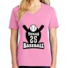 Women's Core Cotton V Neck Tee Thumbnail