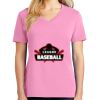 Women's Core Cotton V Neck Tee Thumbnail