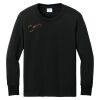Youth Long Sleeve Core Cotton Tee Thumbnail