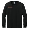 Youth Long Sleeve Core Cotton Tee Thumbnail
