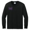 Youth Long Sleeve Core Cotton Tee Thumbnail