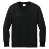 Youth Long Sleeve Core Cotton Tee Thumbnail