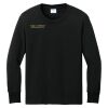 Youth Long Sleeve Core Cotton Tee Thumbnail