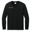 Youth Long Sleeve Core Cotton Tee Thumbnail