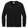 Youth Long Sleeve Core Cotton Tee Thumbnail