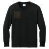 Youth Long Sleeve Core Cotton Tee Thumbnail