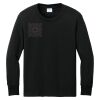 Youth Long Sleeve Core Cotton Tee Thumbnail