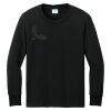 Youth Long Sleeve Core Cotton Tee Thumbnail