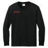 Youth Long Sleeve Core Cotton Tee Thumbnail