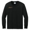 Youth Long Sleeve Core Cotton Tee Thumbnail
