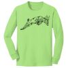 Youth Long Sleeve Core Cotton Tee Thumbnail