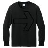 Youth Long Sleeve Core Cotton Tee Thumbnail