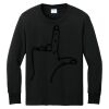 Youth Long Sleeve Core Cotton Tee Thumbnail