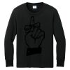 Youth Long Sleeve Core Cotton Tee Thumbnail