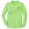 Youth Long Sleeve Core Cotton Tee Thumbnail