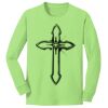 Youth Long Sleeve Core Cotton Tee Thumbnail