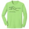 Youth Long Sleeve Core Cotton Tee Thumbnail