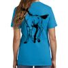 Ladies 5.4 oz 100% Cotton T Shirt Thumbnail