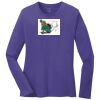 Women's Long Sleeve Core Cotton Tee Thumbnail