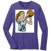 Women's Long Sleeve Core Cotton Tee Thumbnail