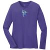 Women's Long Sleeve Core Cotton Tee Thumbnail