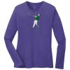 Women's Long Sleeve Core Cotton Tee Thumbnail