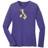 Women's Long Sleeve Core Cotton Tee Thumbnail