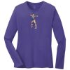 Women's Long Sleeve Core Cotton Tee Thumbnail