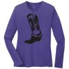 Women's Long Sleeve Core Cotton Tee Thumbnail