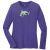 Women's Long Sleeve Core Cotton Tee Thumbnail