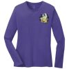 Women's Long Sleeve Core Cotton Tee Thumbnail