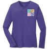 Women's Long Sleeve Core Cotton Tee Thumbnail