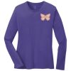 Women's Long Sleeve Core Cotton Tee Thumbnail