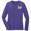 Women's Long Sleeve Core Cotton Tee Thumbnail