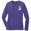 Women's Long Sleeve Core Cotton Tee Thumbnail