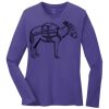 Women's Long Sleeve Core Cotton Tee Thumbnail