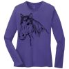 Women's Long Sleeve Core Cotton Tee Thumbnail