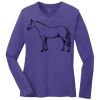 Women's Long Sleeve Core Cotton Tee Thumbnail